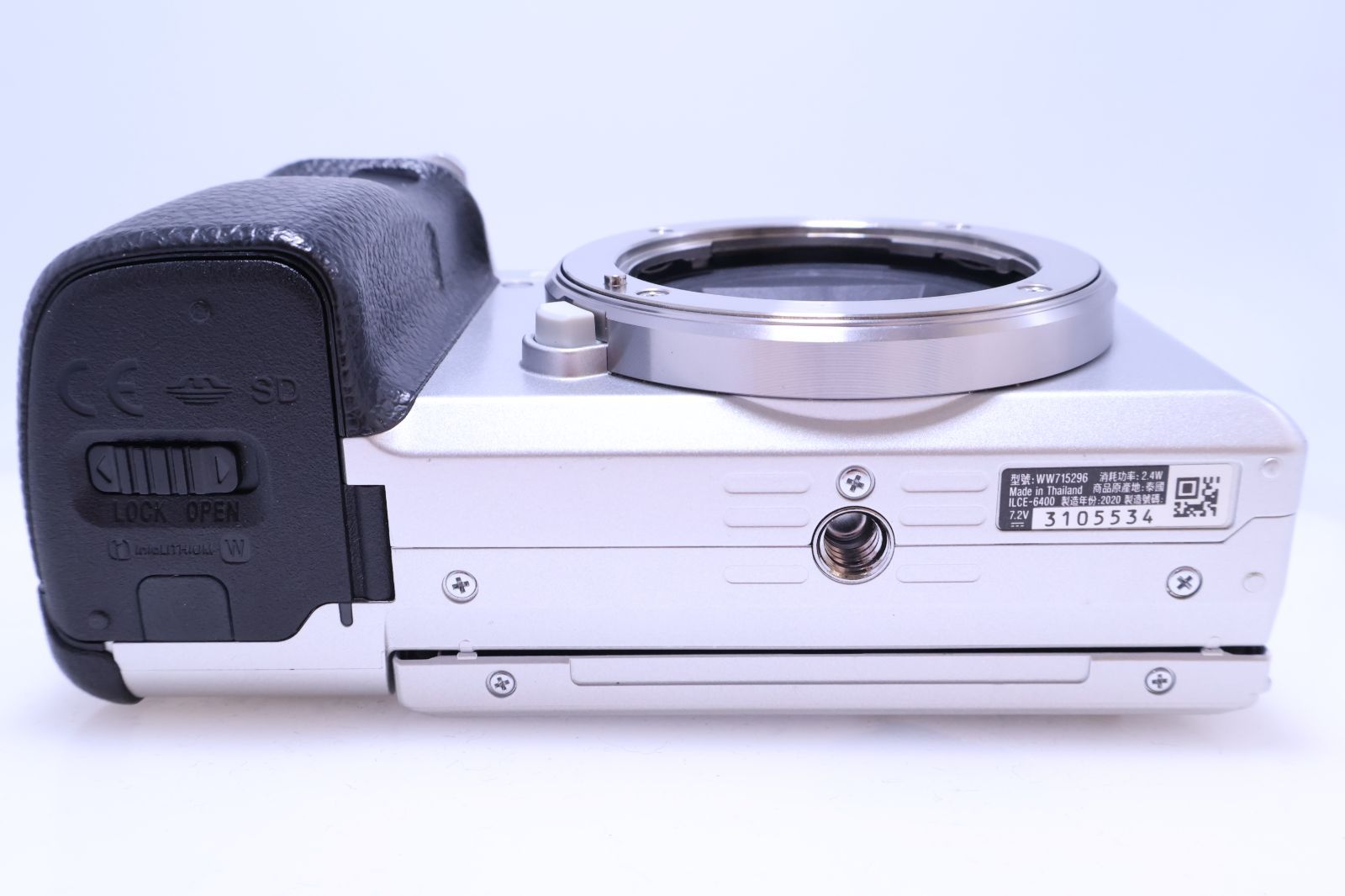 Sony Mirrorless Interchangeable Lips 7,912 6400 Ilce-6400 Aps-C (Silver)(