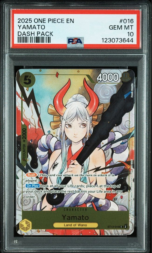 One -Piece Card Game Psa10 Box