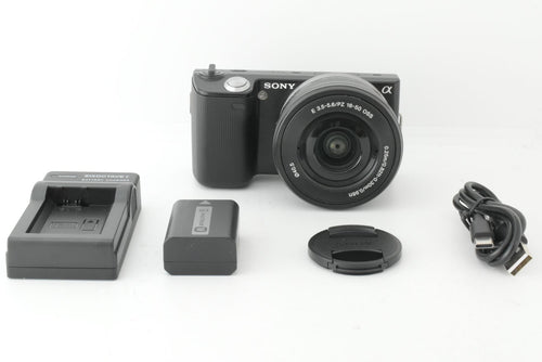 Sony Mirrorless Interchangeable Lips 2512 Nex-5 Black 16-50Mm 3.5-5.6