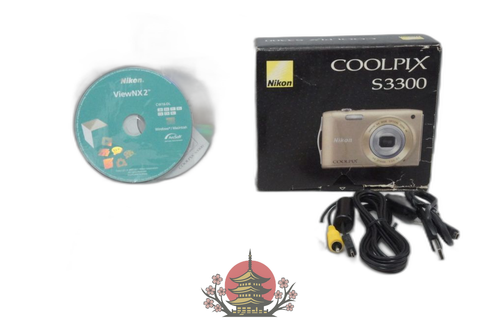 Nikon Compact Digital Camera Coolpix S3300 260420D