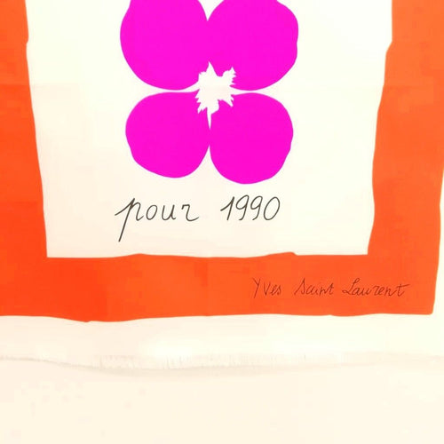 Yves Saint Laurent Bandana Scarf 1990S