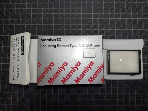 Mamiya Medium Format Digital Camera Zd A Sa301