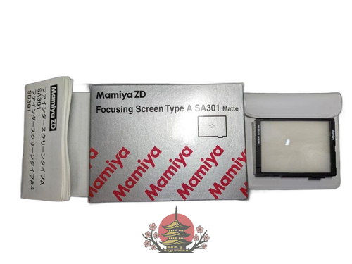 Mamiya Medium Format Digital Camera Zd A Sa301