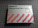 Mamiya Medium Format Digital Camera Zd A Sa301