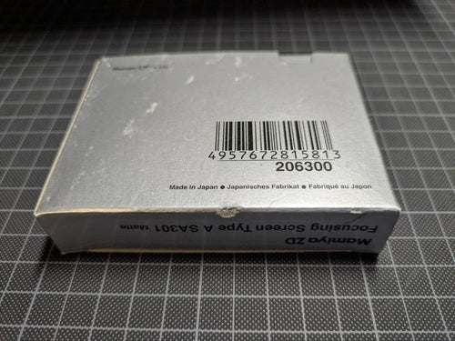 Mamiya Medium Format Digital Camera Zd A Sa301