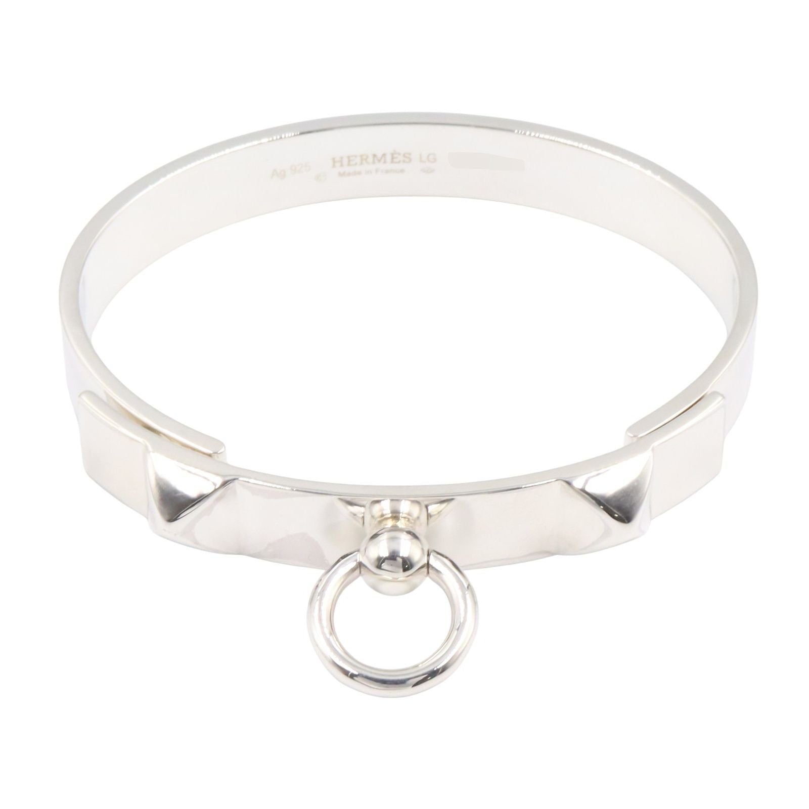 Hermes Bangle Wristband Pm Lg H115424B 00St 17 925 Used A