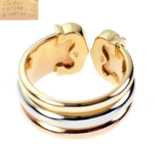 Cartier Ring K18Yg/Wg/Pg 2C 52