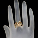 Cartier Ring K18Yg/Wg/Pg 2C 52