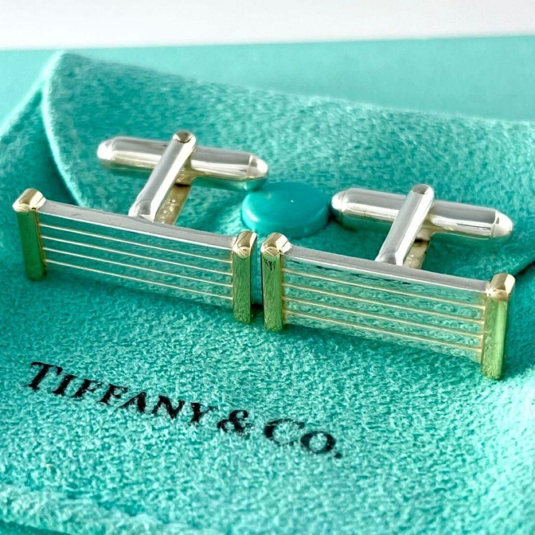 Tiffany Cufflinks 750 925 Wg2Fe