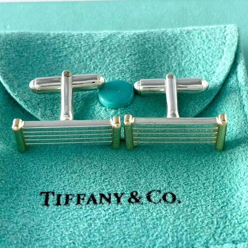 Tiffany Cufflinks 750 925 Wg2Fe