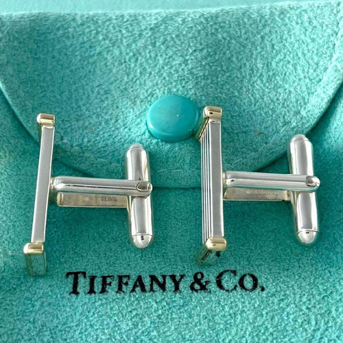 Tiffany Cufflinks 750 925 Wg2Fe
