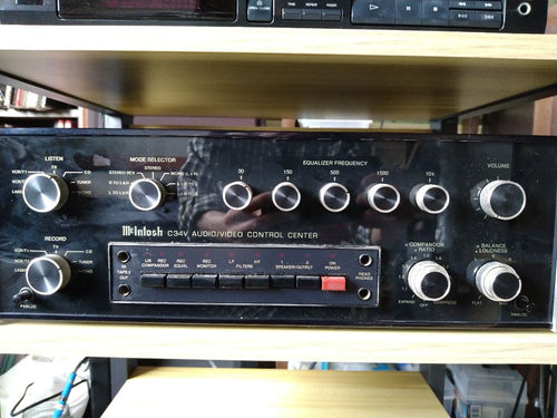 Preamplifiers C34V Mcintosh