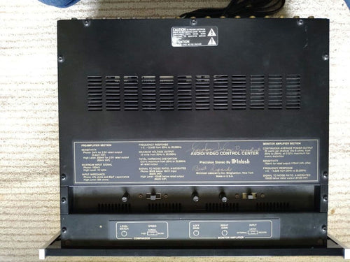 Preamplifiers C34V Mcintosh
