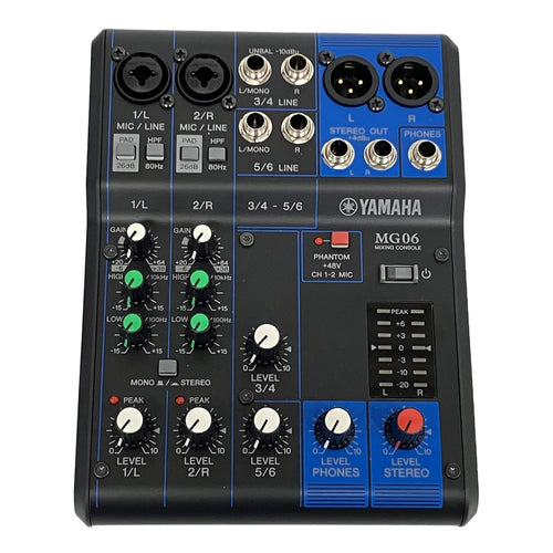 Analog Mixer Yamaha Mg06 T11473223