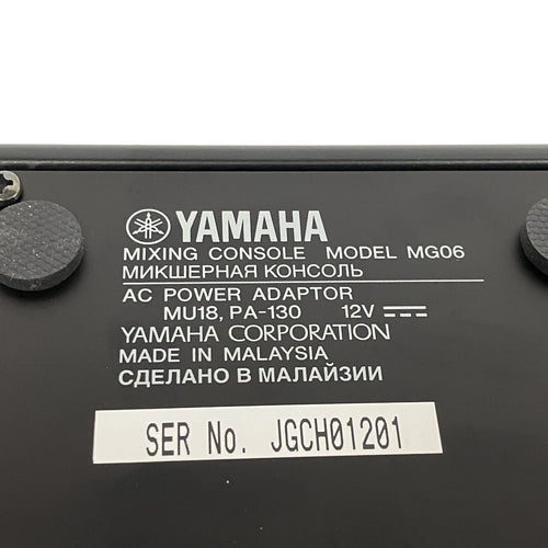 Analog Mixer Yamaha Mg06 T11473223