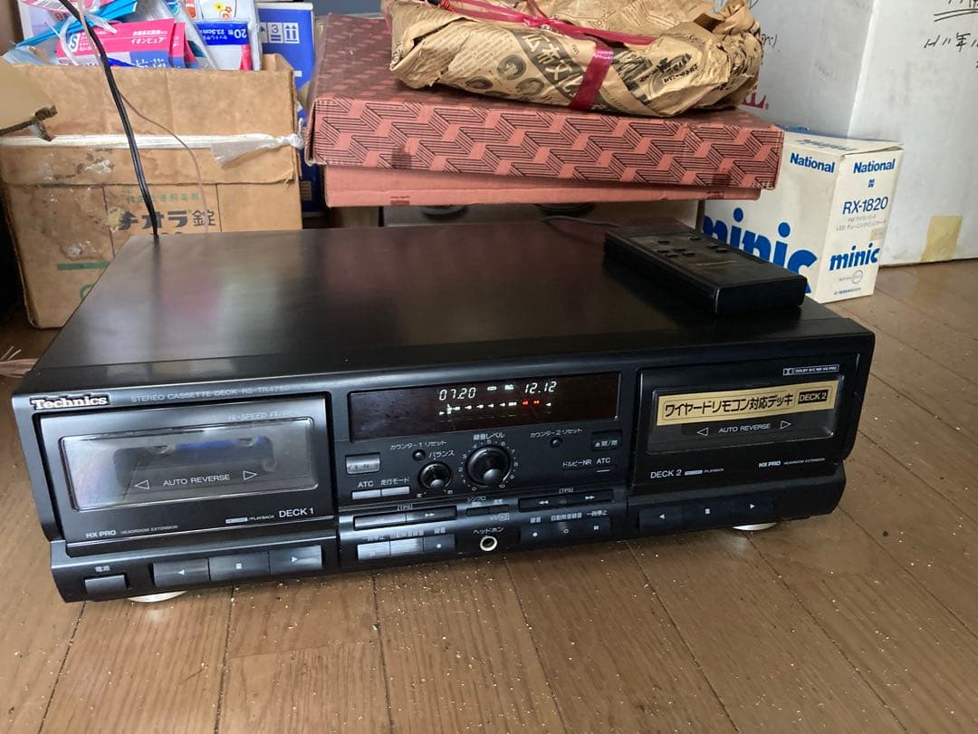 Technics Cd, Md Cassette Decks Rs-Tr275