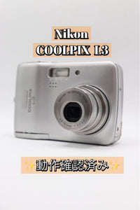 Nikon Compact Digital Cameras Coolpix L3 3