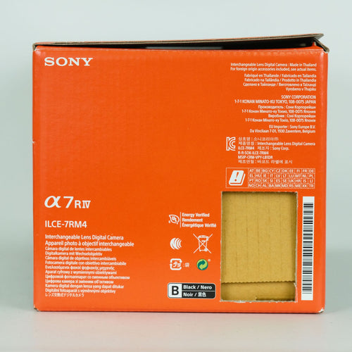 Sony Mirrorless Interchangeable Lips 197,900 7R Iv Ilce-7Rm4 E