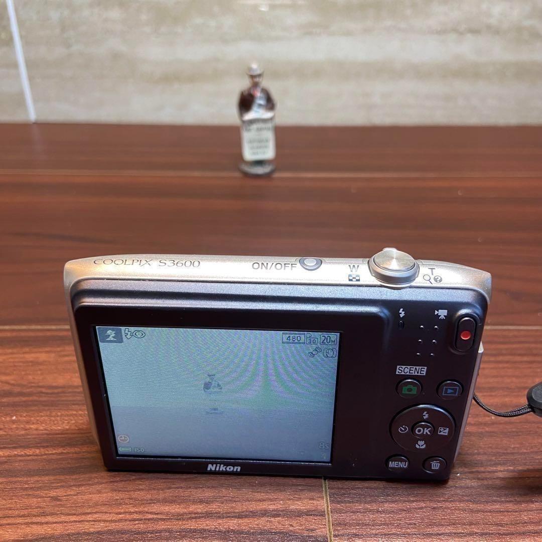 Nikon Compact Digital Cameras Coolpix S3600 3769