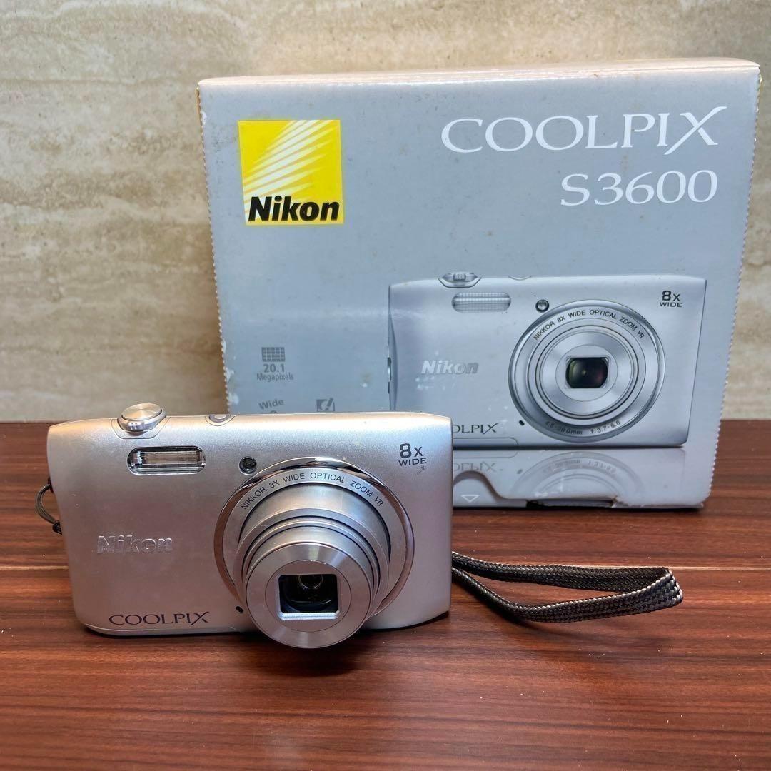 Nikon Compact Digital Cameras Coolpix S3600 3769