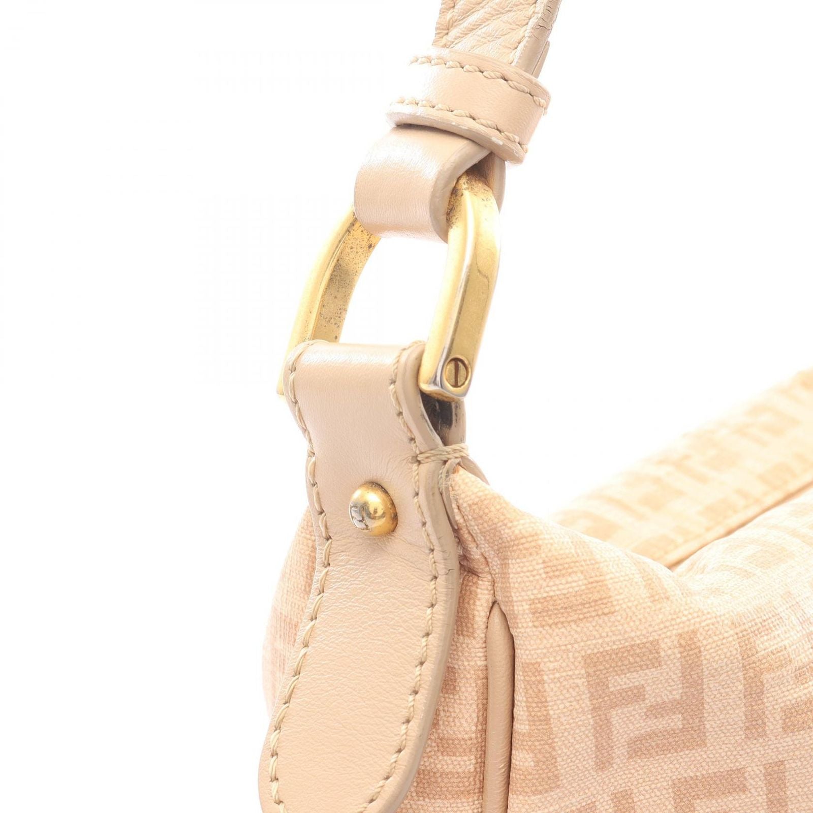 Fendi Shoulder Bag 8Bt206 Pvc Used C