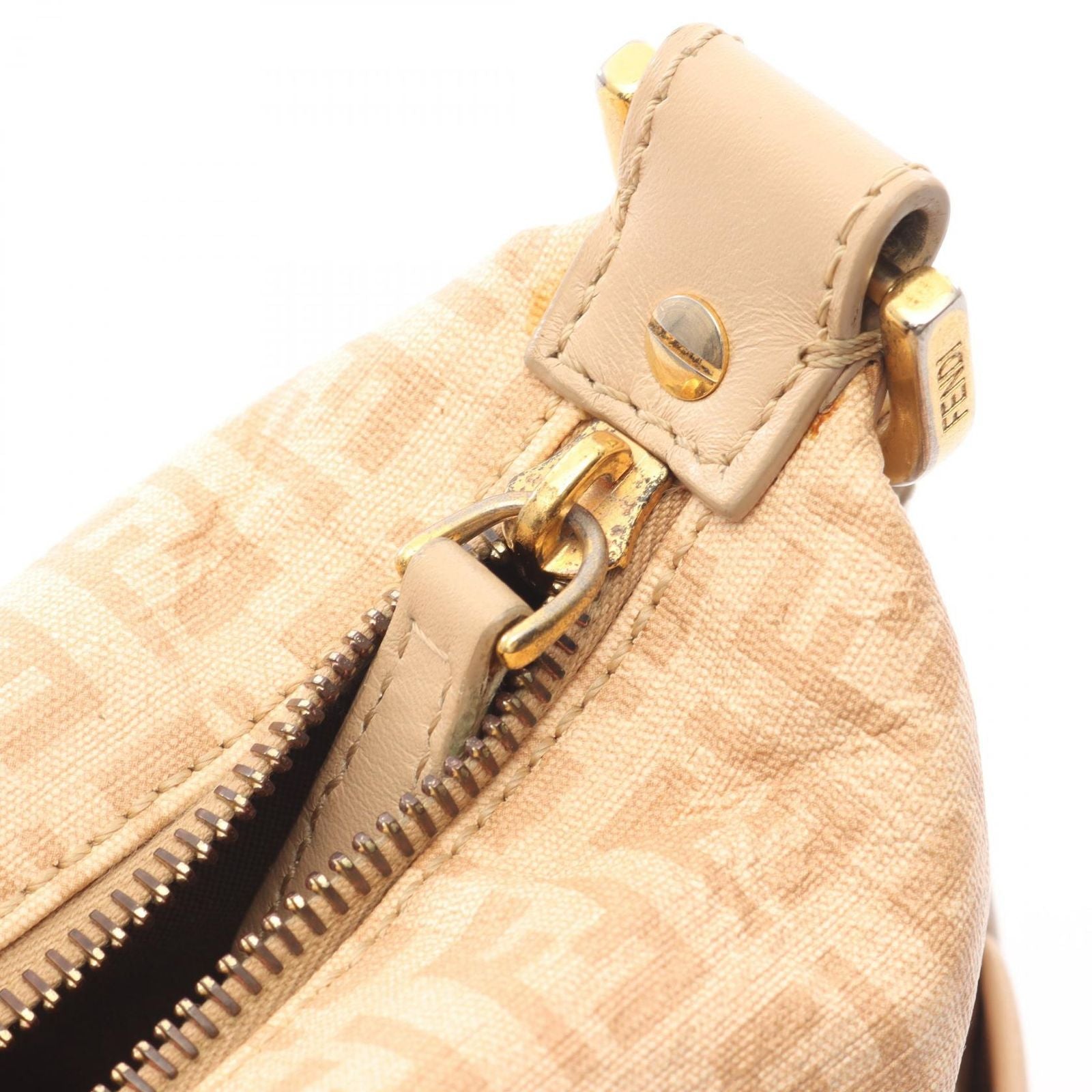 Fendi Shoulder Bag 8Bt206 Pvc Used C