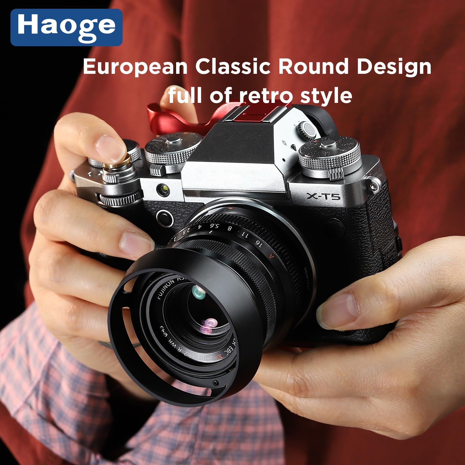Others Haoge Lh-Fj35 For Fujifilm Fuji Fujinon Xf35Mmf2 Xf 35 Mm F 2 R Wr