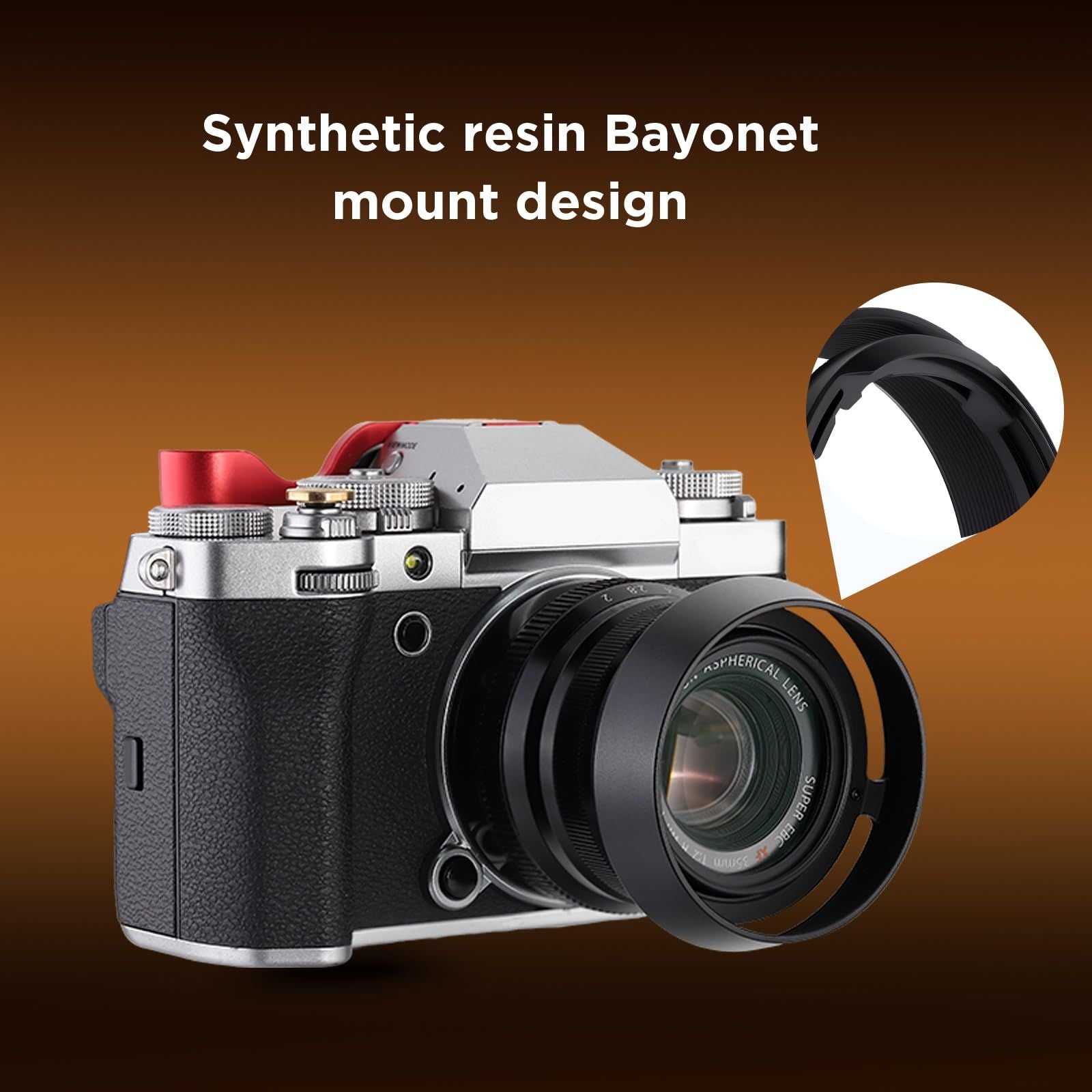 Others Haoge Lh-Fj35 For Fujifilm Fuji Fujinon Xf35Mmf2 Xf 35 Mm F 2 R Wr