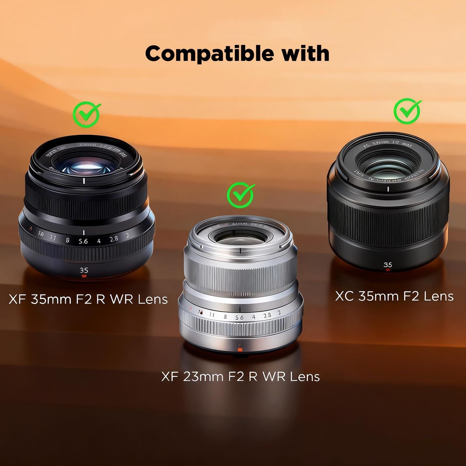 Others Haoge Lh-Fj35 For Fujifilm Fuji Fujinon Xf35Mmf2 Xf 35 Mm F 2 R Wr