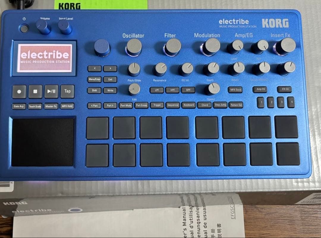 Korg Expansion Pads, Samplers Effects Units Electribe2-Bl