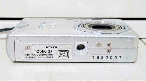 Pentax Compact Digital Cameras Optio S7
