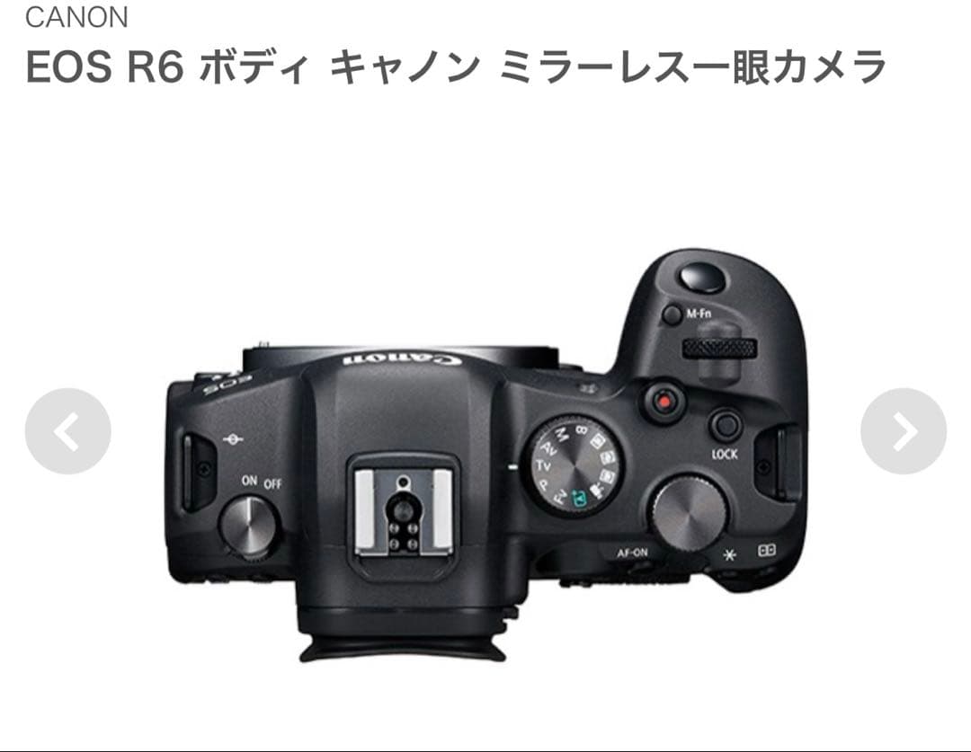 Mirrorless Interchangeable Lips Canon Eos R6