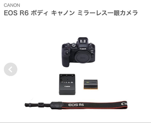 Mirrorless Interchangeable Lips Canon Eos R6