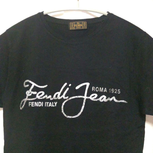 Fendi Short-Sleeve Jeans