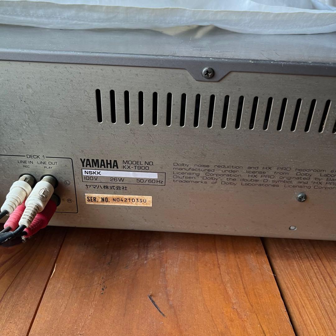 Yamaha Cd, Md Cassette Decks Kx-T900
