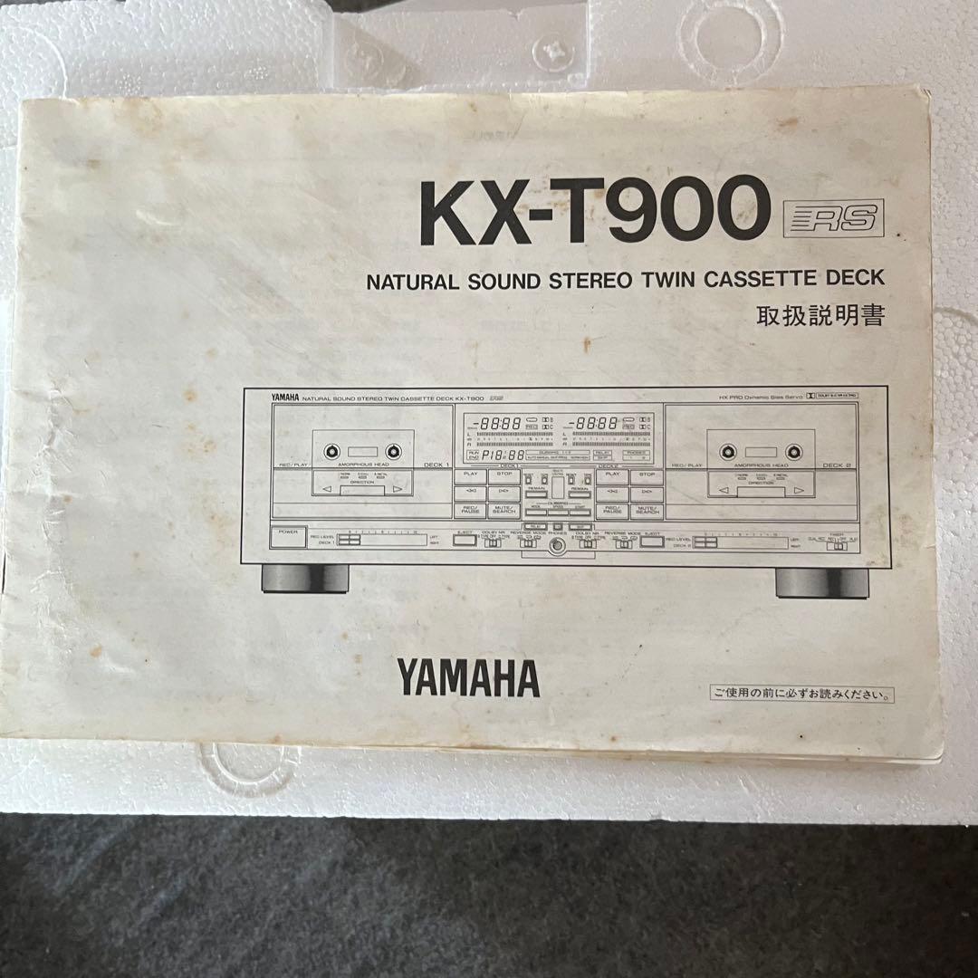 Yamaha Cd, Md Cassette Decks Kx-T900