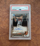 Mlb Colton Cowser 1St Bowman Auto Psa 9