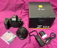 Nikon Mirrorless Interchangeable Lens Cameras Z50 Ii Dx 16-50Mm