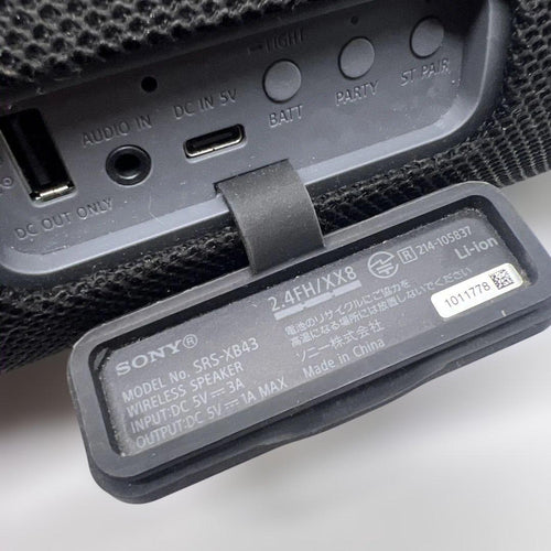 Sony Wireless Speakers Srs-Xb43