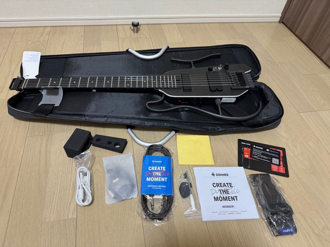 Electric Guitars ]Donner Hush-X Pro