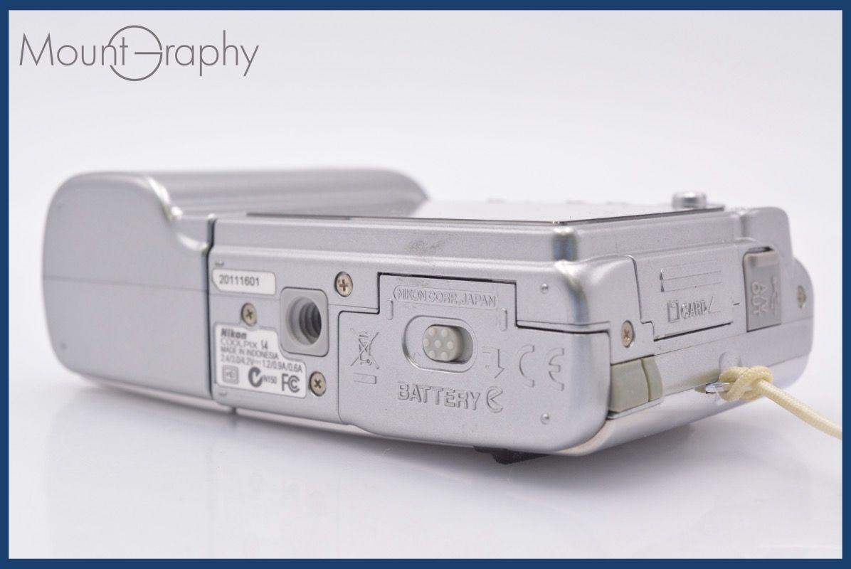 Compact Digital Camera Nikon Coolpix S4 10X #Mj8353