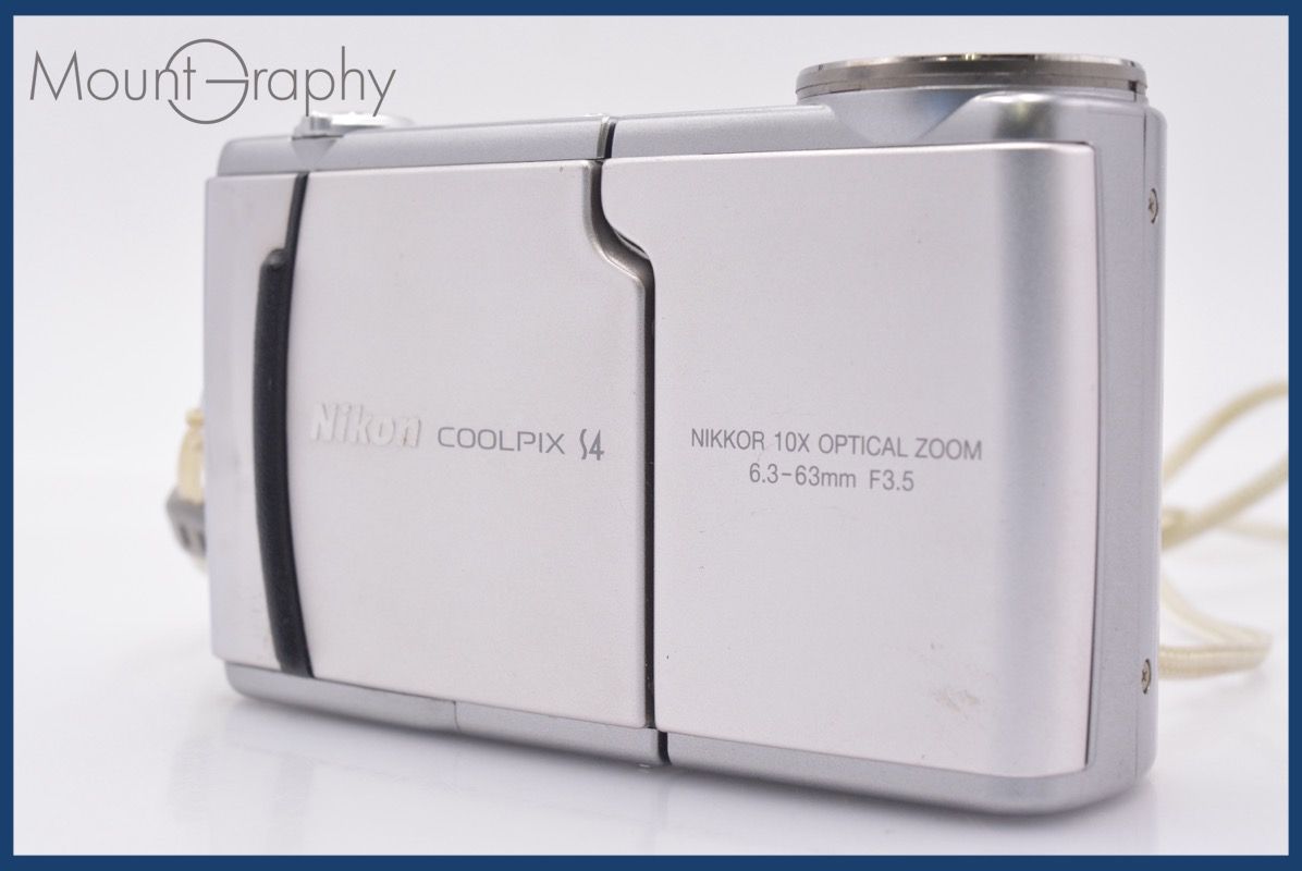 Compact Digital Camera Nikon Coolpix S4 10X #Mj8353