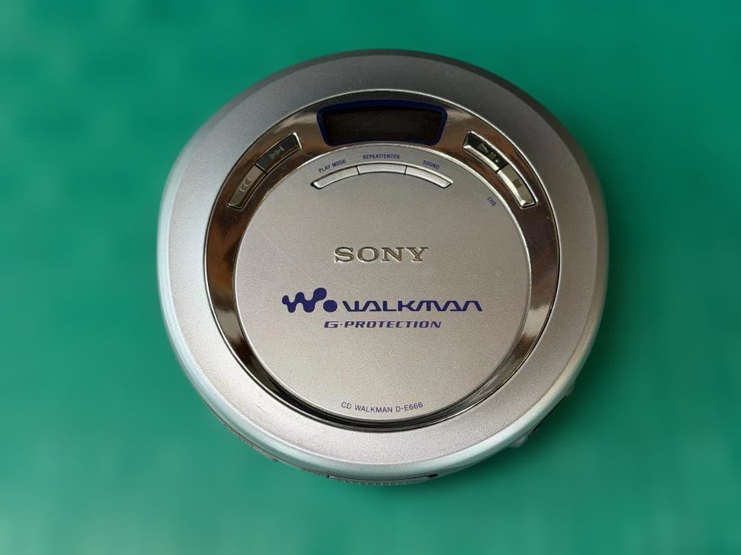 Sony Portable Cd Player D-E666