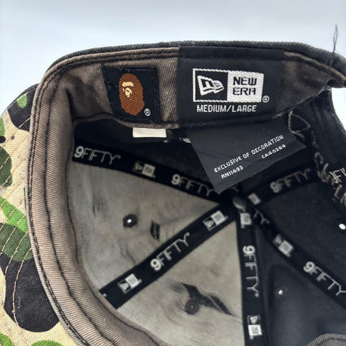 A Bathing Ape Baseball Caps Bape New Era 9 Fifty Cap