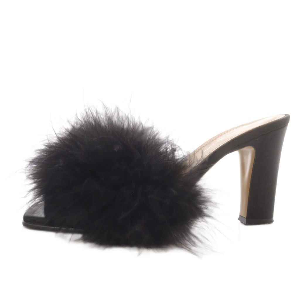 Maison Martin Margiela Mules 22 24Ss Fur 36 S58Wp0270 /Yo17