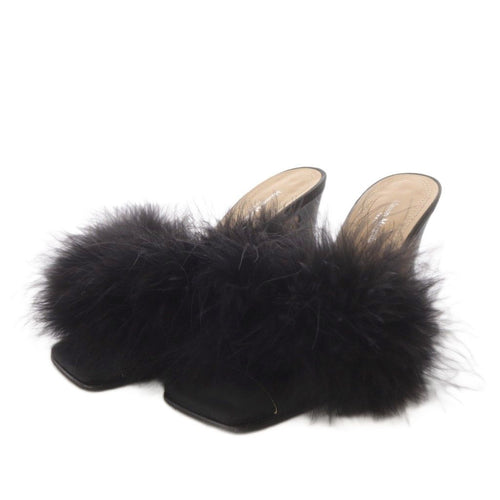 Maison Martin Margiela Mules 22 24Ss Fur 36 S58Wp0270 /Yo17