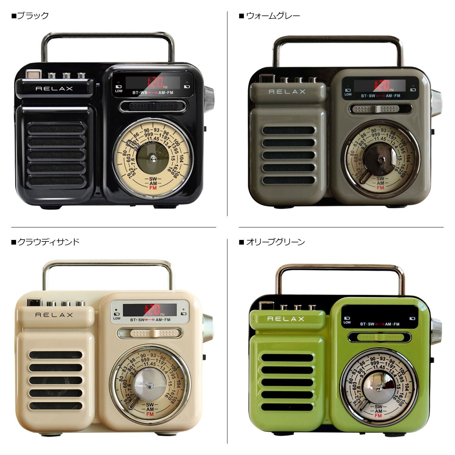 Relax Radio And Boombox Sos Re096