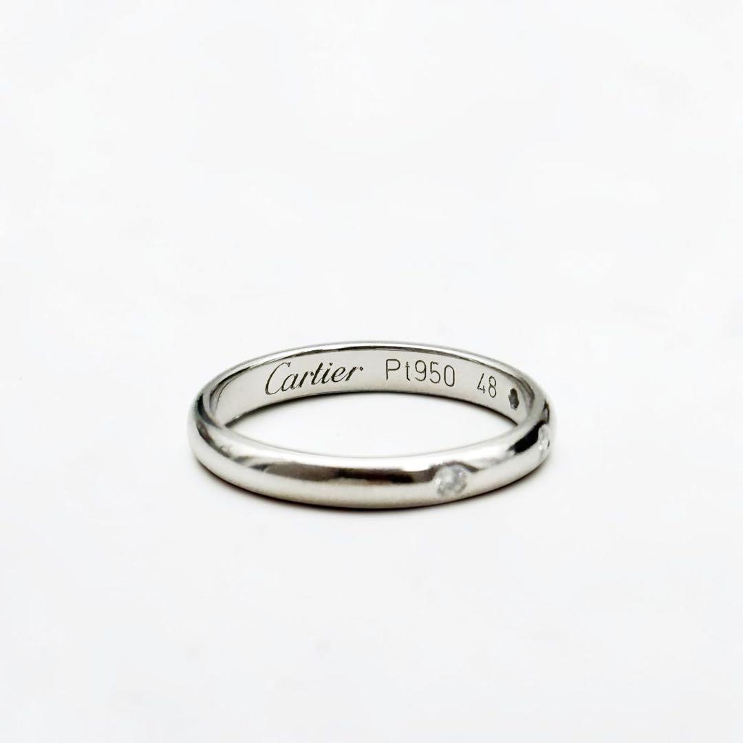 Cartier Rings 3 Pt950 1324