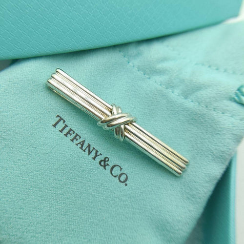 Tiffany Tie Pins Clips 925