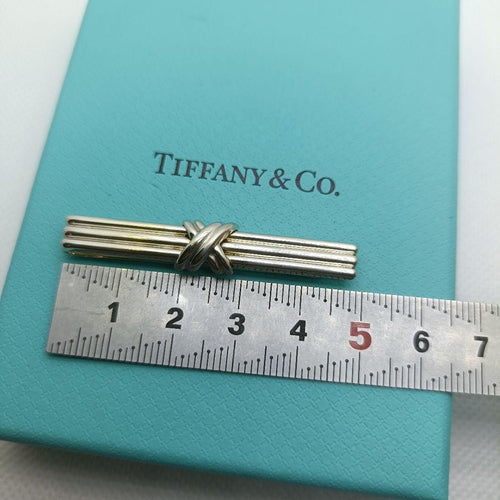 Tiffany Tie Pins Clips 925